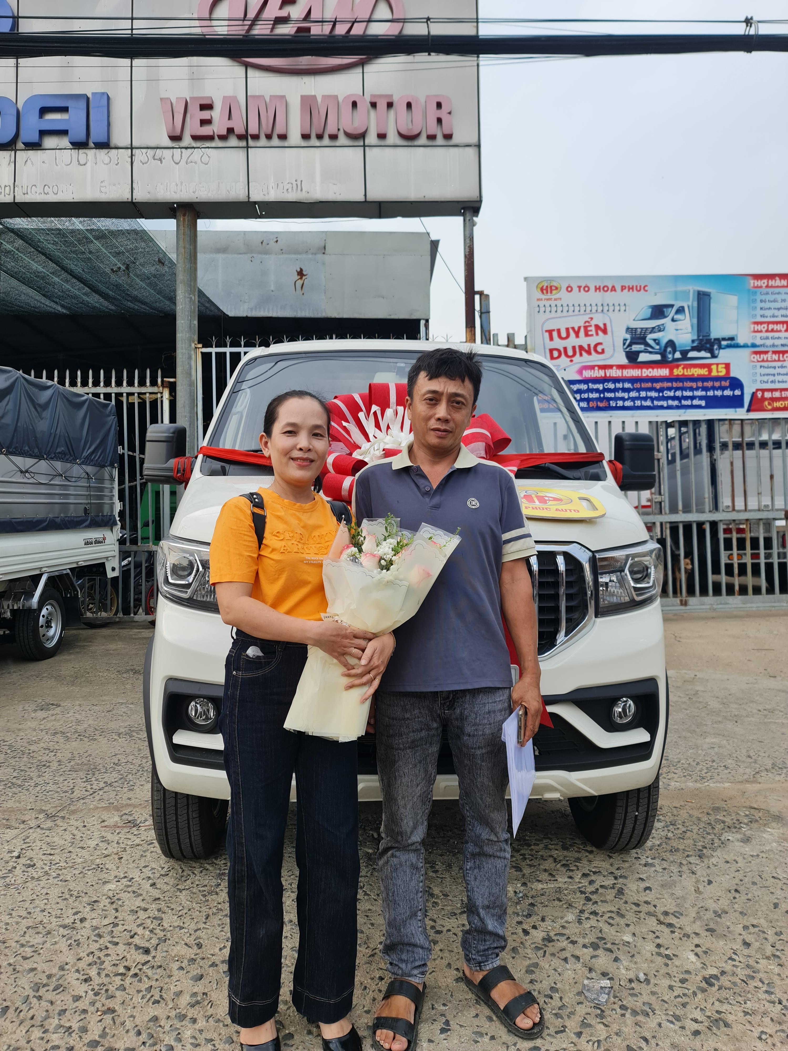 Bàn Giao Xe Tera150S về cho anh chị Khách ở Đồng Nai