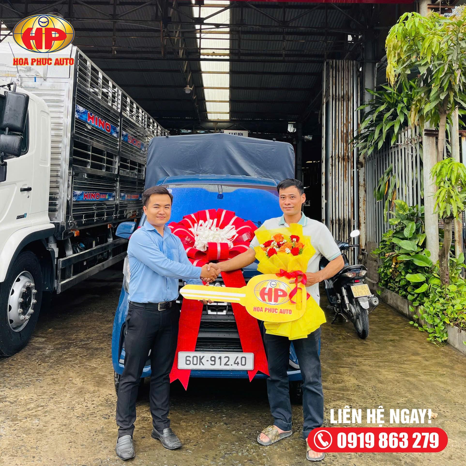 Bàn giao xe TERA STAR PLUS Thùng Mui Bạt tiêu chuẩn đến quý Khách hàng