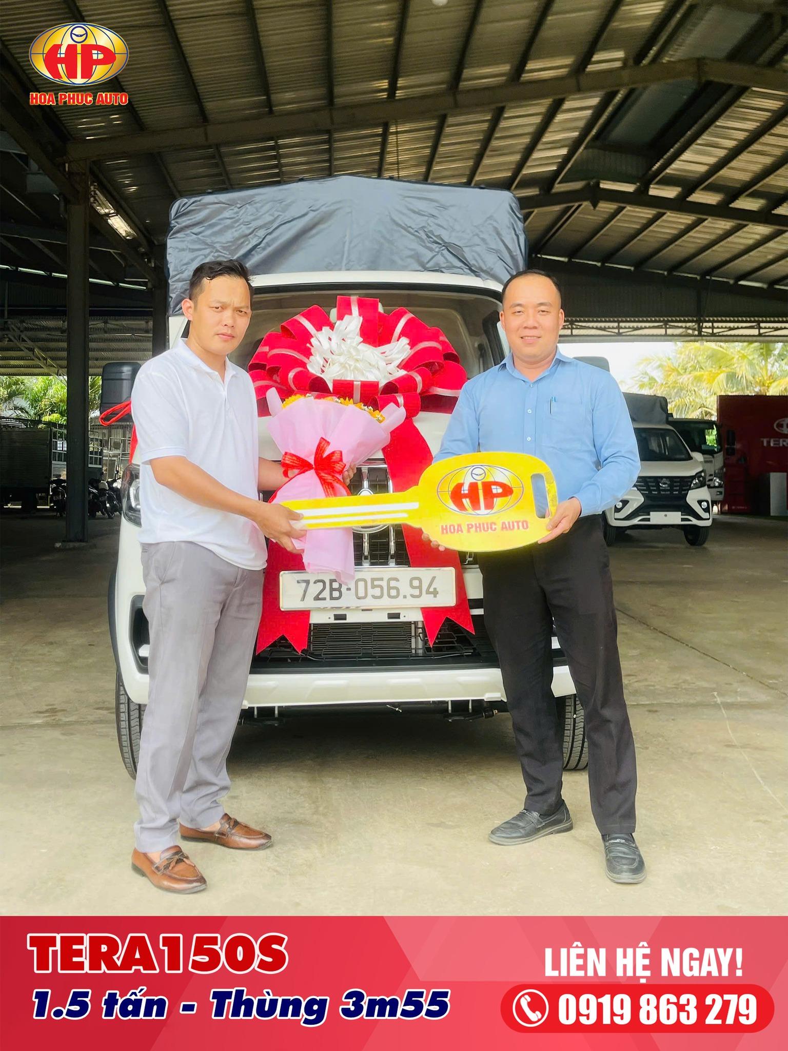 Bàn Giao Xe Tera150S về cho anh Khách ở Vũng Tàu