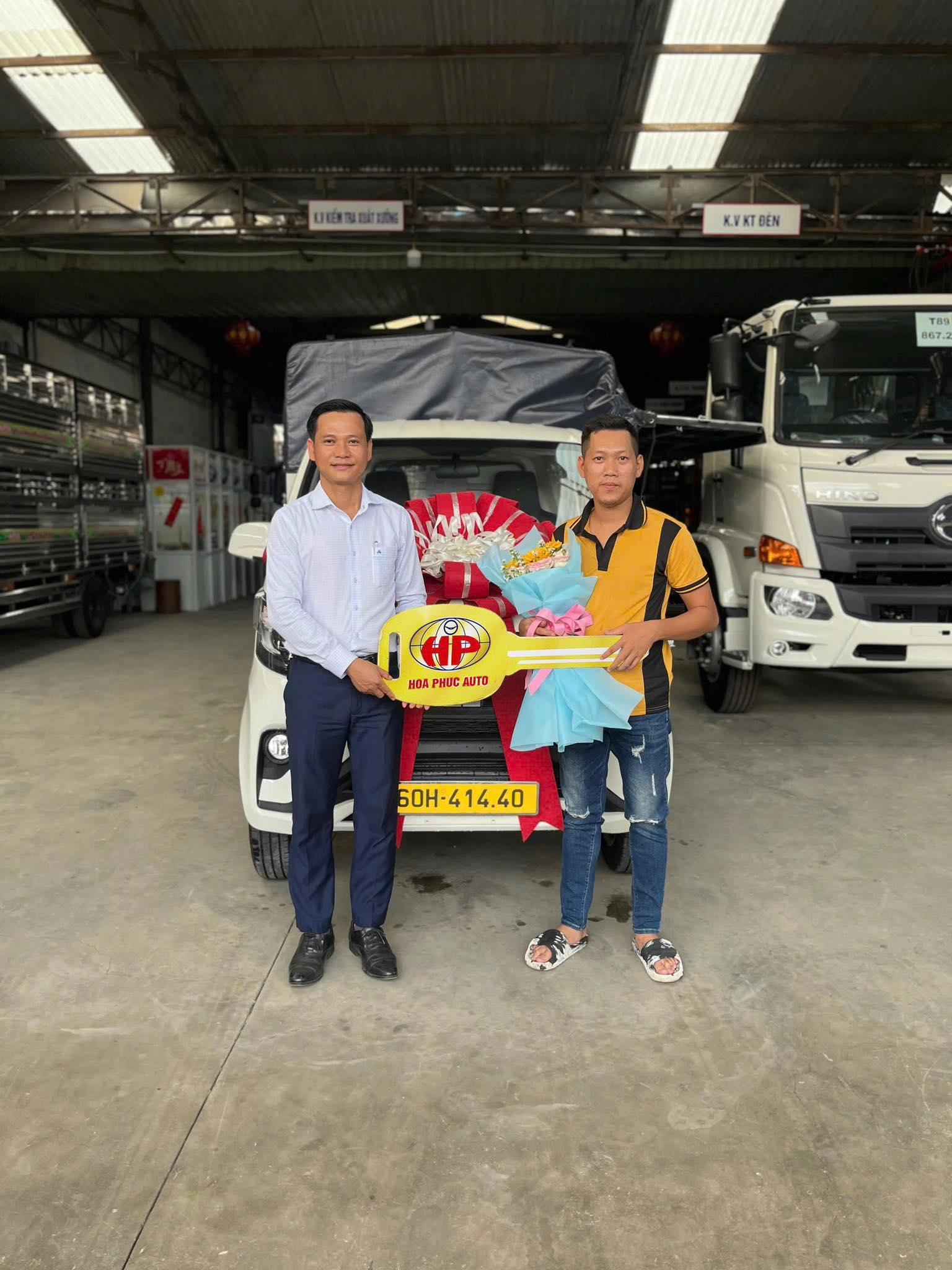 Bàn Giao Xe Tera Star Plus cho Quý khách hàng tại Đồng Naii