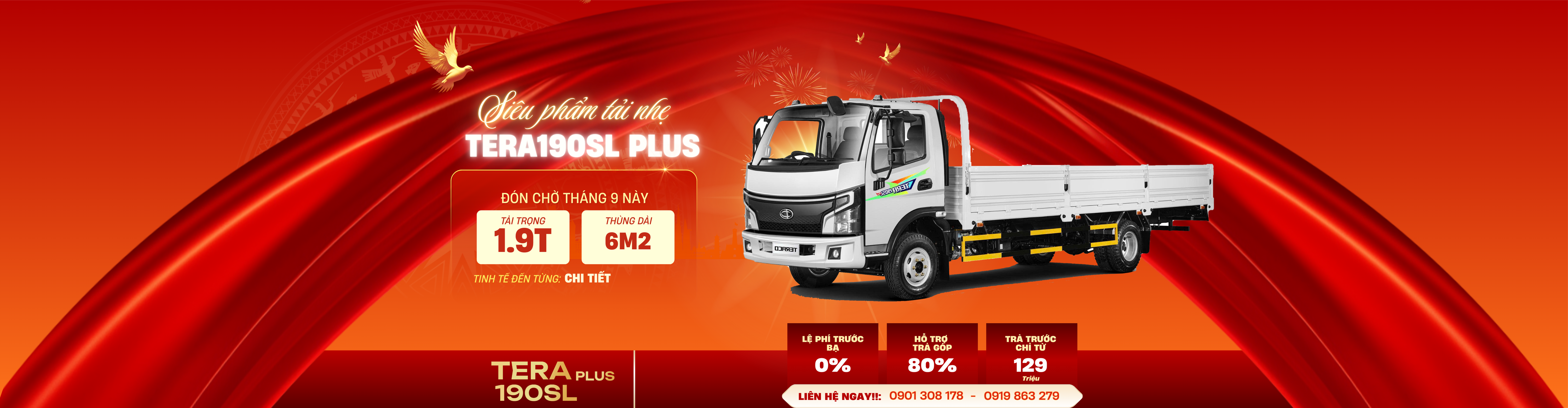 Tera 190SL PLUS / Tera 245SL PLUS/ Tera 345SL PLUS - SIÊU PHẨM TẢI NHẸ THÙNG DÀI 6M3 HOÀN TOÀN MỚI