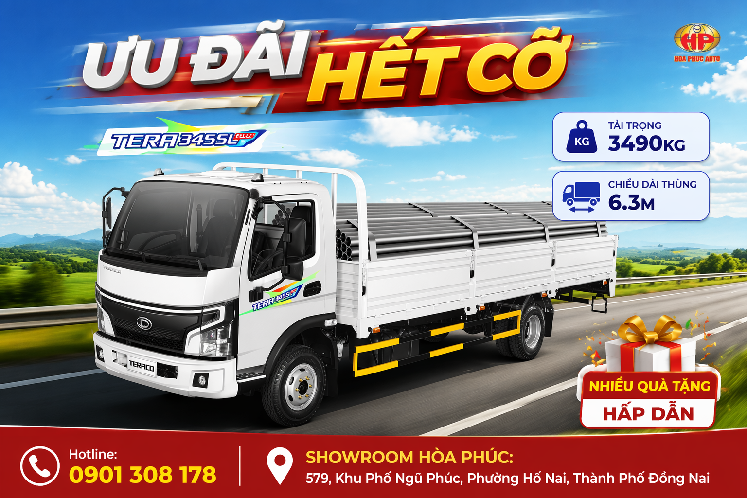 TERA345SL PLUS – ƯU ĐÃI HẾT CỠ THÁNG 8 NÀY!? TẶNG NGÀY 10TR KHI MUA