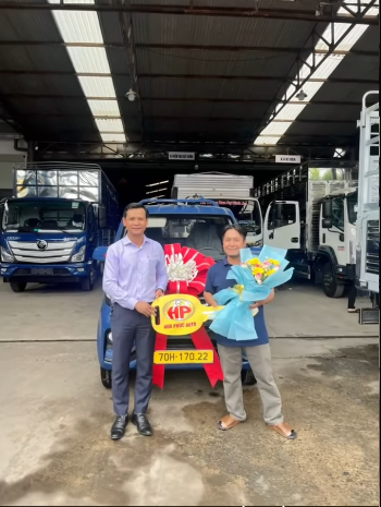 Bàn giao xe Tera Star Thùng Lửng cho quý khách hàng về Tây Ninh