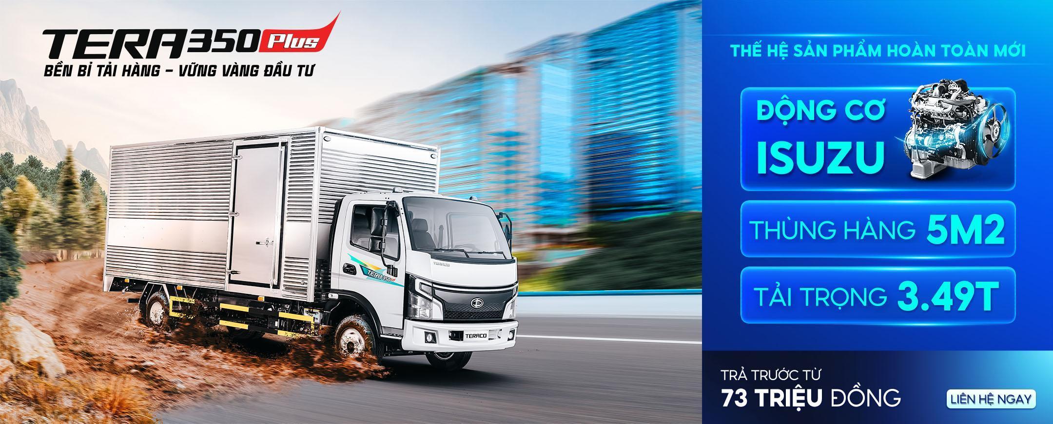 TOP 5 LÝ DO LỰA CHỌN TERA350 PLUS CHO VẬN TẢI HÀNG HÓA LIÊN TỈNH