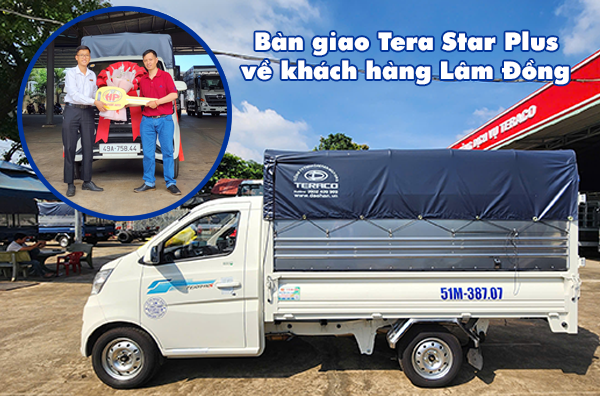 BÀN GIAO XE TERA STAR PLUS VỀ LÂM ĐỒNG – GIẢI PHÁP CHỞ NÔNG SẢN HIỆU QUẢ, BỀN BỈ, TIẾT KIỆM