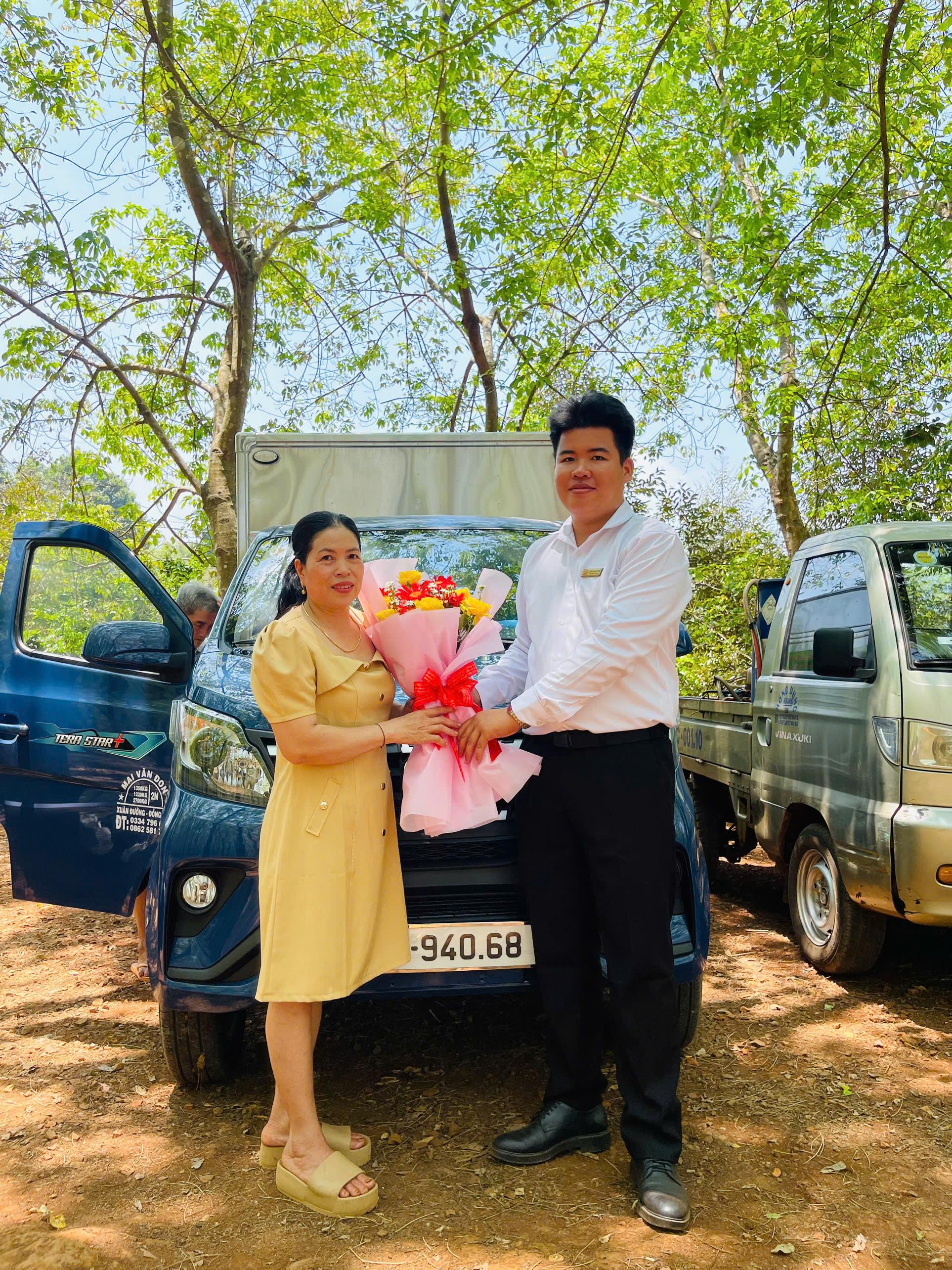 Bàn giao xe Tera Star Plus thùng kín đến quý khách hàng tại Đồng Nai